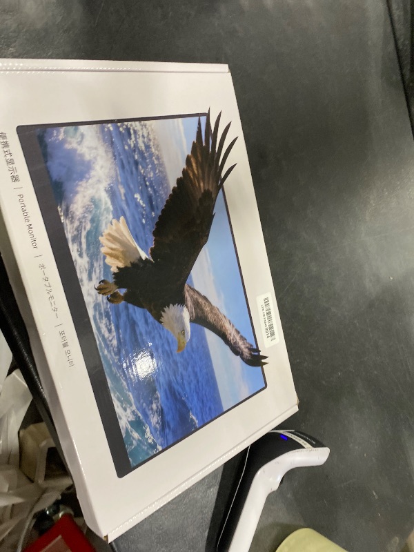 Photo 1 of MSCMPOVA Portable Monitor 15.6 Inch 1080P FHD USB-C HDMI Ultra-Slim Travel Monitor with Kickstand & Speakers, IPS Gaming Display Screen Extender for Laptop PC Mac Phone PS Xbox Switch