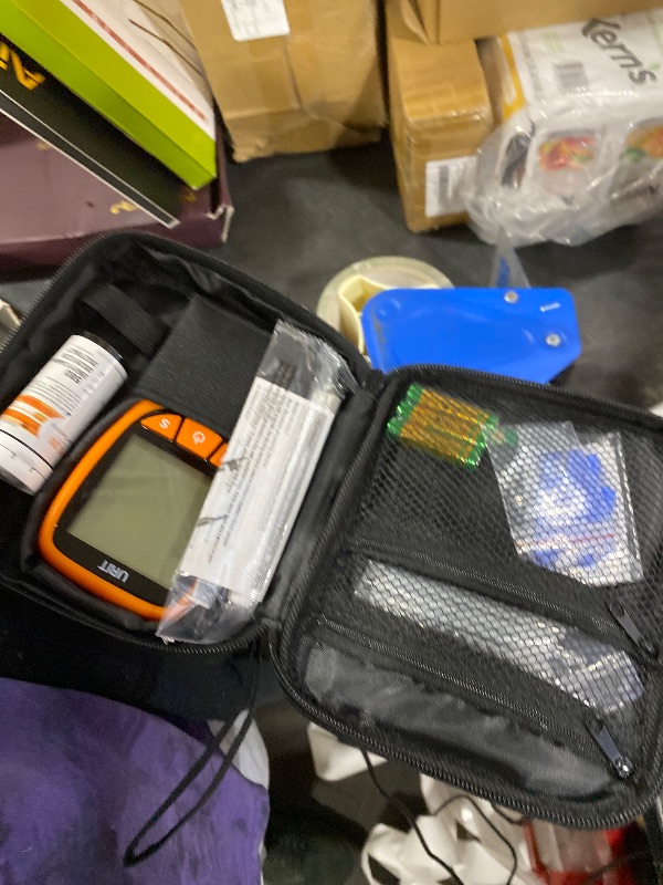 Photo 1 of Official Blood Total Cholesterol Test Kit, 5 in 1 Triglycerides Test Kit Professional Grade Quick Blood Lipid Analysis Meter with 10 Cholesterol Test Strips for Home use