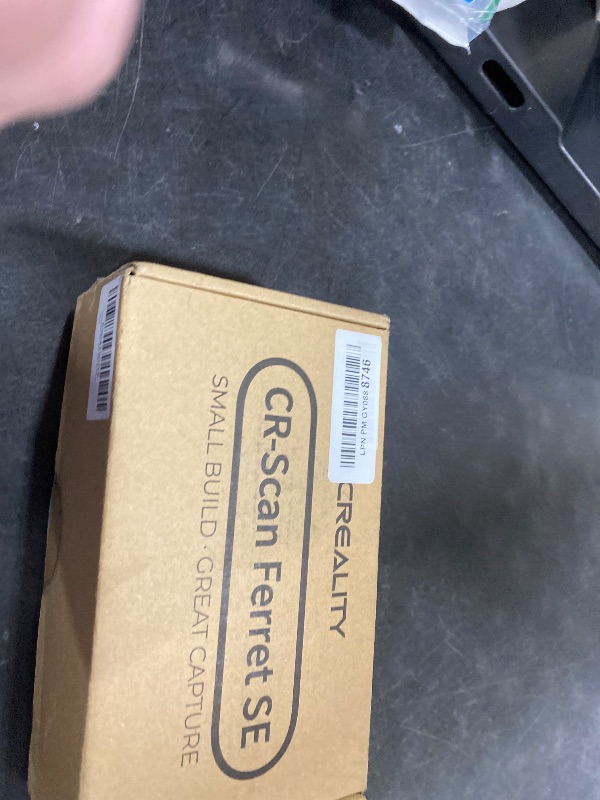 Photo 1 of Creality CR-Ferret SE 3D Scanner Desktop Fast 0.1 Mm High Accuracy Flexible Scanning Range Anti-Shake 24-Bit Full-Color Scanning for Black Metal Non-Reflective Objects Mac Windows