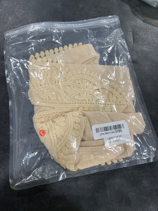 Photo 1 of large tan tank top - woman