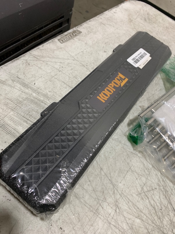 Photo 1 of 10 Piece Breaker Bar Set, 3/8" , 1/2" and 1/4" Drive, 180° Rotatable Head, 6'', 10'', 15'' Length, 3 Extension Bars, Organizer Case