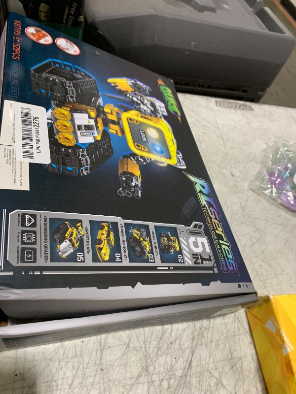 Photo 1 of Glikid 5 in 1 STEM RC Robotics Kit, APP & Remote Control Robot Building Kit, DIY Science Kits for Kids Age 8-12, 8 Year Old Boy Birthday Gift