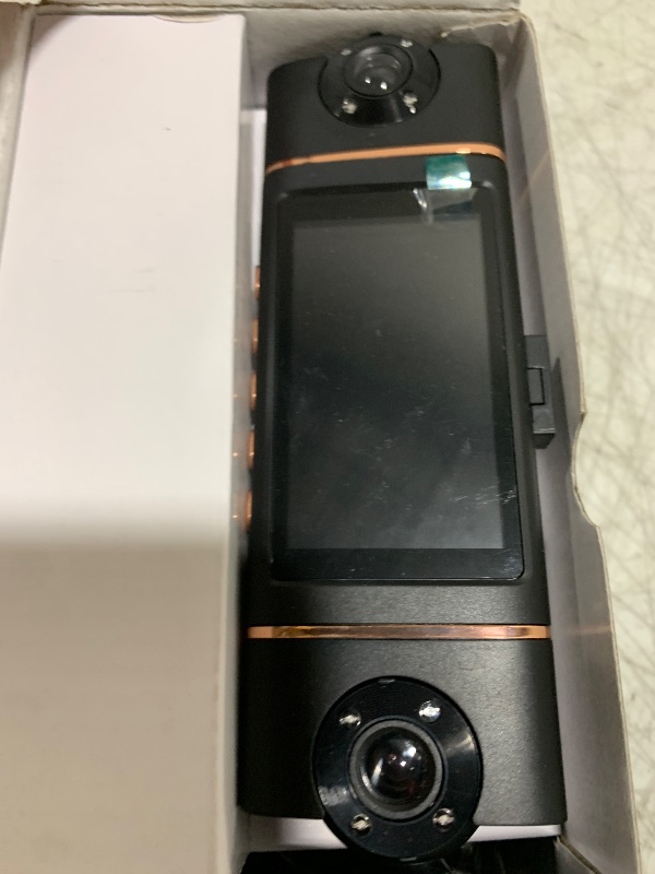 Photo 1 of 4 Channel 360° Dash Cam Front Rear Inside & Left Right,4K+1080P*3 FHD Car Camera,5GHz WiFi & App Control,8 IR Lamps Night Vision,24H Parking Mode,G-Sensor,Loop Recording,Includes 64GB SD Card?Black?