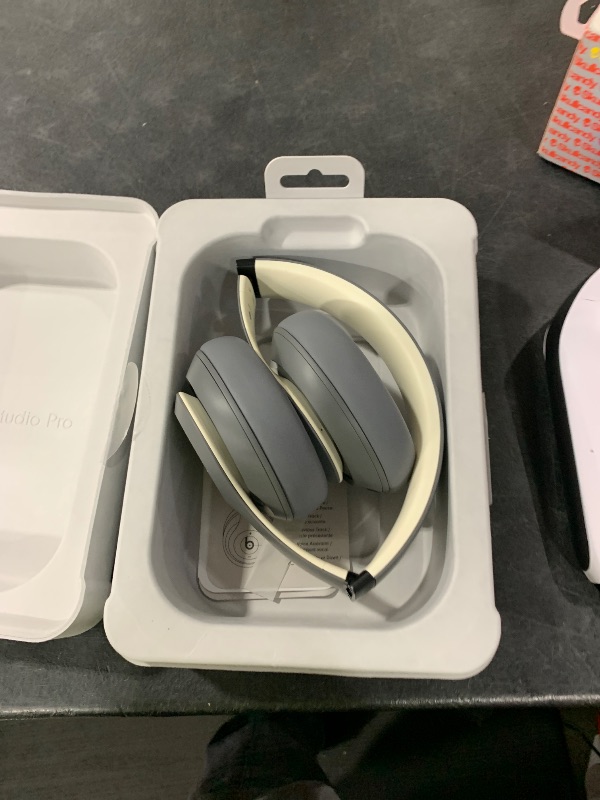 Photo 1 of Beats Studio Pro - Premium Wireless Over-Ear Headphones- Up to 40-Hour Battery Life, Active Noise Cancelling, USB-C Lossless Audio, Apple & Android Compatible - Amazon Exclusive Sand Gray