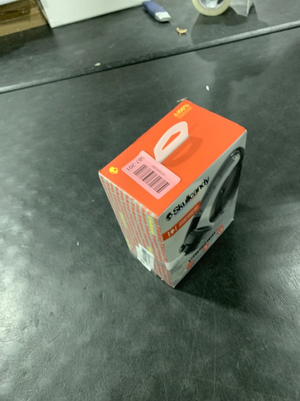 Photo 1 of Skullcandy Crusher Evo Wireless Bluetooth Headphones with Multi-Sensory Bass, Noise Isolating Over-Ear Fit, Up to 40 Hours Battery, Microphone for iPhone Android - True Black