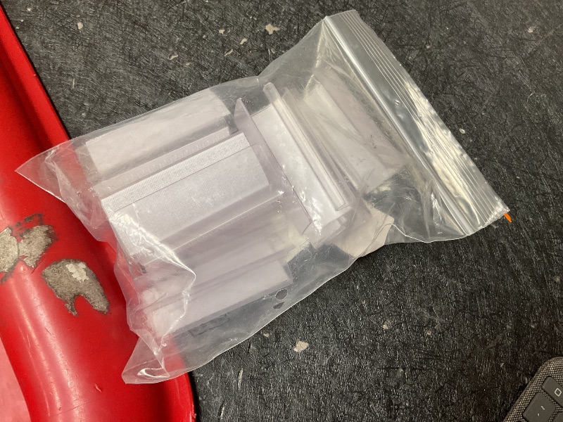 Photo 1 of 12 Pieces Table Skirting Clips Clear Tablecloth Clips for Indoor Outdoor Events Wedding Meeting Party Picnic Banquet