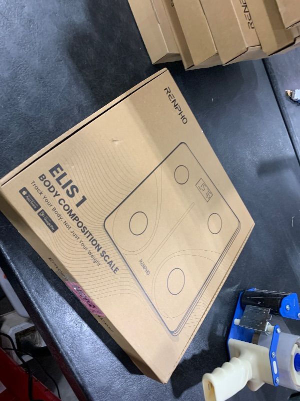 Photo 1 of RENPHO Smart Scale for Body Weight, FSA&HSA Eligible, Digital Bathroom Scale BMI Weighing Bluetooth Body Fat Scale, Body Composition Monitor Health Analyzer with Smartphone App, 400 lbs - Elis 1