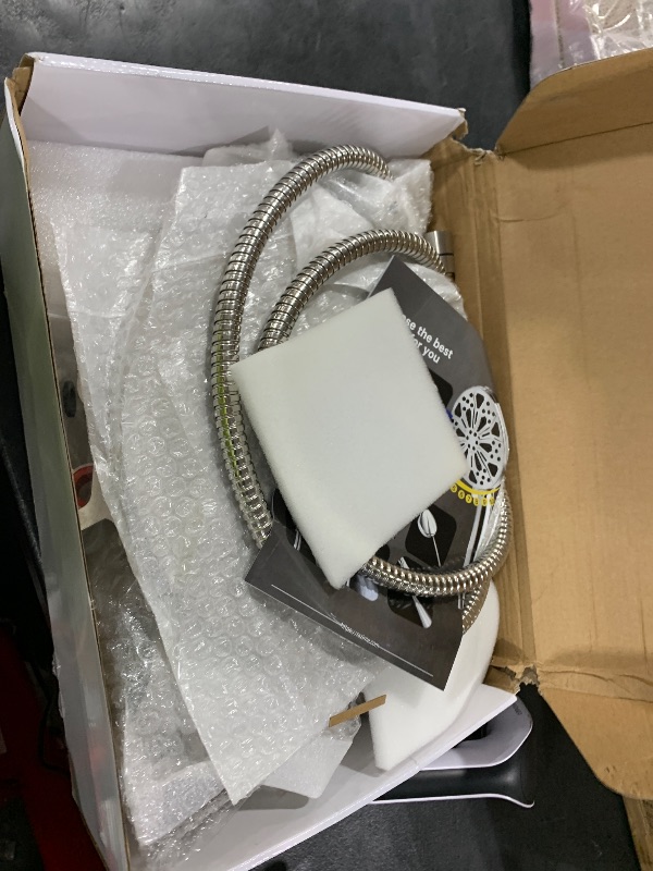 Photo 1 of Shower Head with filtered Handheld High Pressure daul Shower Heads with Handheld Spray Combo and 10 Sprays Handheld Shower Head Detachable Shower head Built-in Magnetic Docking and Power Jets Nickel