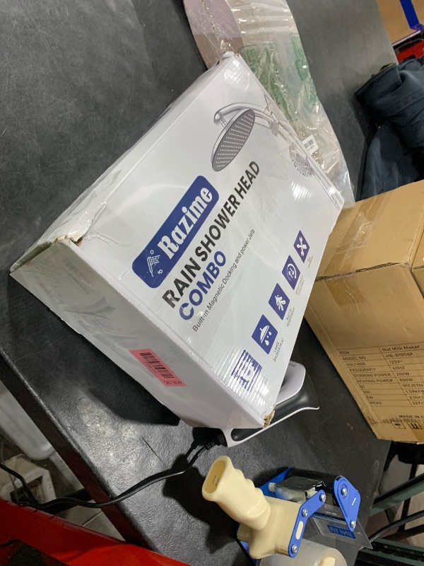 Photo 1 of Shower Head with filtered Handheld High Pressure daul Shower Heads with Handheld Spray Combo and 10 Sprays Handheld Shower Head Detachable Shower head Built-in Magnetic Docking and Power Jets Nickel