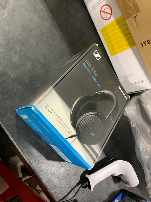 Photo 1 of Sennheiser HD 550 Open-Back Audiophile Headphones - Lightweight Design, Best-in-Class Sound with Enhanced Bass and Treble, Gaming & Remote Work Ready, Compatible with 3.5mm and 6.35mm Audio Jacks