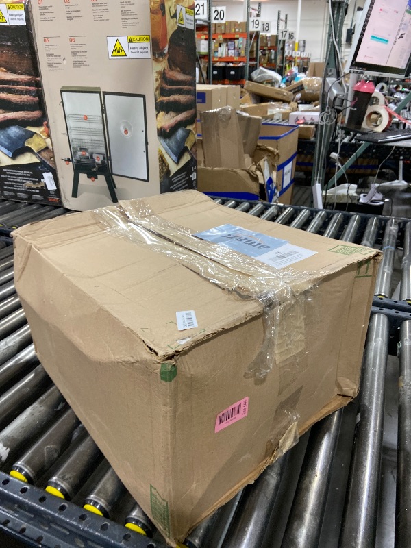 Photo 1 of LEDIARY 20" Caged Ceiling Fans with Lights,Flush Mount Vintage Victorian Rustic Crystal Fandelier,Low Profile Farmhouse Enclosed Ceiling Fan with Light and Remote for Bedroom,Kitchen,Indoor(Black)