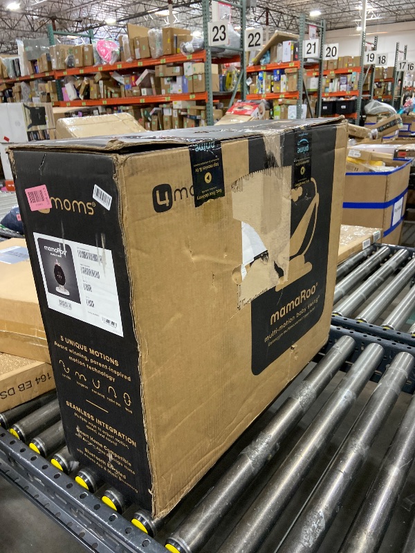 Photo 1 of 4moms MamaRoo Multi-Motion Baby Swing, Bluetooth Enabled with 5 Unique Motions, Black