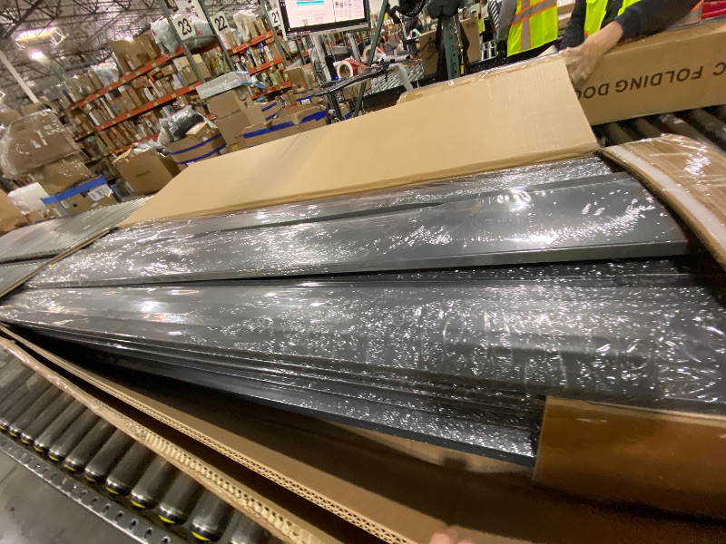 Photo 1 of Garvee 10X10 Ft Outdoor Metal Storage Shed with Roof Weatherproof Steel Tool Shed with Lockable Door for Lawn Mower Bike and Garden Equipment Storage