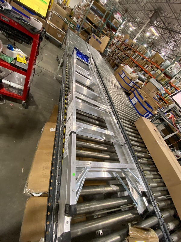 Photo 1 of Louisville Ladder AS2108 250-Pound Duty Rating Aluminum Stepladder, 8-Feet
