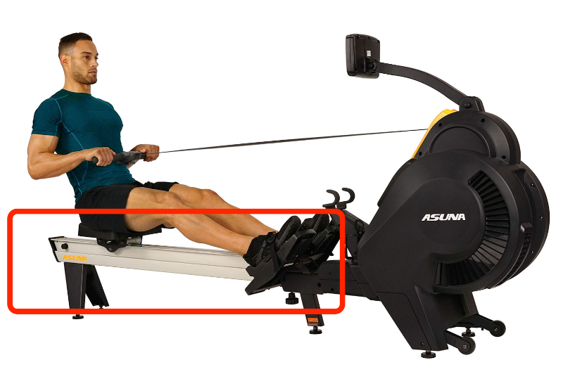 Photo 1 of Sunny Health & Fitness Asuna Aluminum Slide Rail