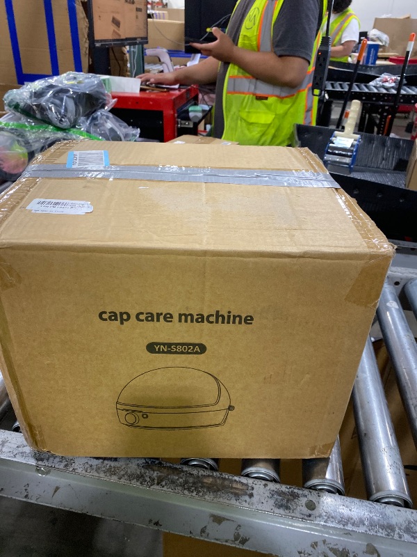 Photo 1 of Hat Cleaner, Automatic Hat Steamer Shaper, Cap Care Machine Cleaner, Steam Cleaning & Ironing and Fast Drying for Baseball Caps, Bucket Hats, Felt Hats