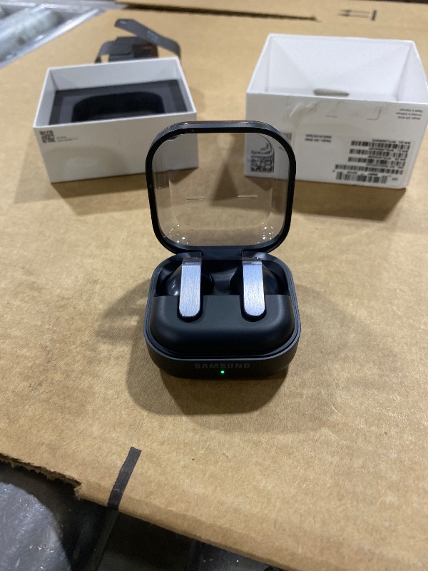 Photo 1 of Samsung Galaxy Buds 4 (2026) AI True Wireless Bluetooth Earbuds, Noise Cancelling, Hi-Res Audio, 1-Way Speaker, New Fit, IP54, Live Translation, Black