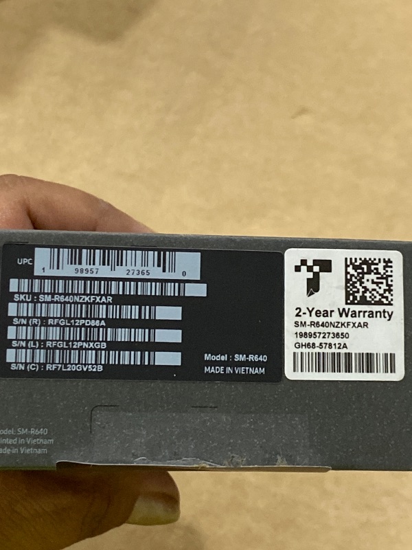 Photo 1 of Samsung Galaxy Buds 4 Pro (2026) AI True Wireless Bluetooth Earbuds, Hi-Res Audio, 2-Way Speaker, ANC 2.0, Optimized Comfort, IP57, Live Translation, Black