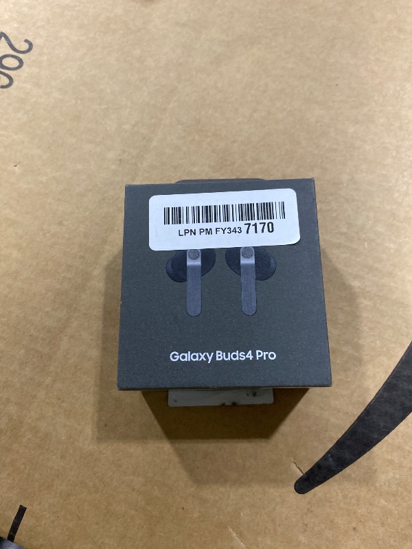 Photo 1 of Samsung Galaxy Buds 4 Pro (2026) AI True Wireless Bluetooth Earbuds, Hi-Res Audio, 2-Way Speaker, ANC 2.0, Optimized Comfort, IP57, Live Translation, Black