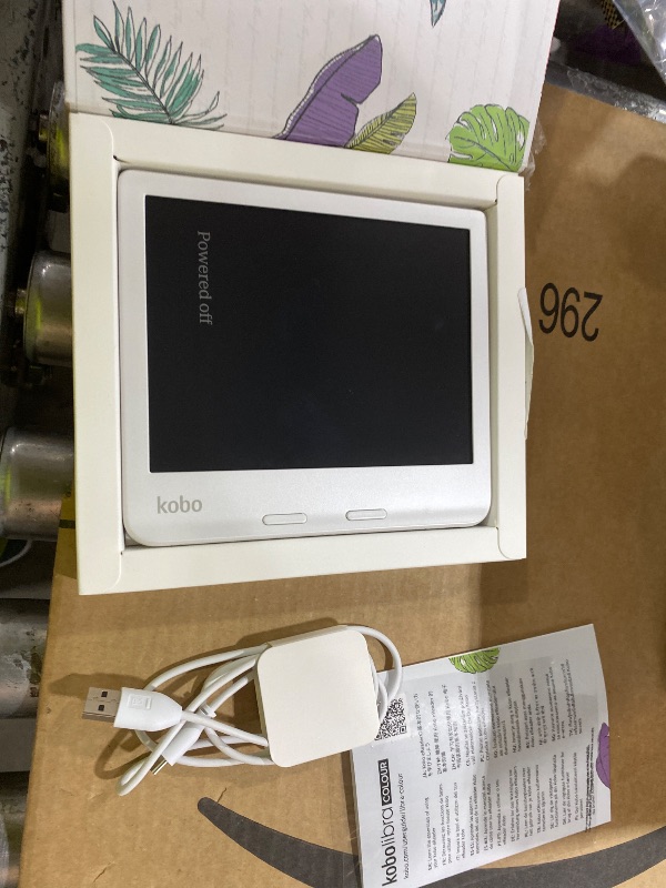 Photo 1 of Kobo Libra Colour | eReader | 7" Glare-Free Colour E Ink Kaleido 3 Display | Dark Mode Option | Audiobooks | Waterproof