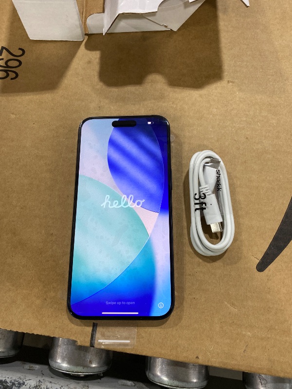 Photo 1 of Apple iPhone (Renewed Premium) 15 Pro Max, 256GB, Blue Titanium - Unlocked