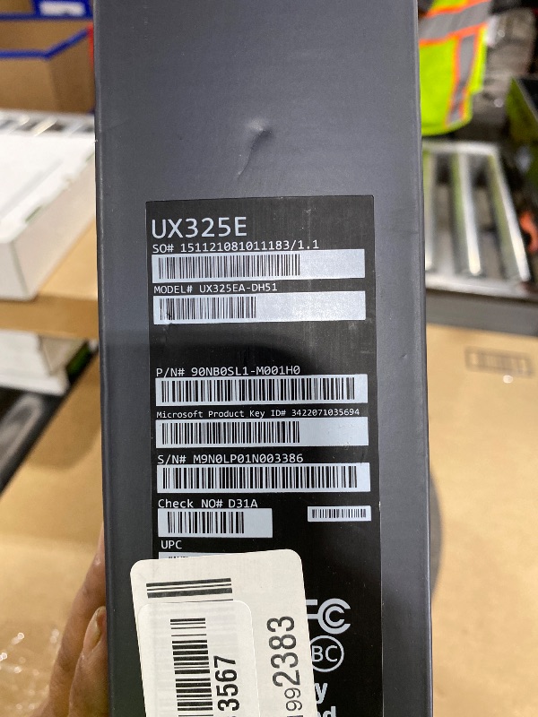 Photo 1 of ASUS ZenBook 13 Ultra-Slim Laptop, 13.3 OLED NanoEdge, Intel Evo Platform i5-1135G7, 8GB LPDDR4X RAM, 256GB SSD, Thunderbolt 4, Wi-Fi 6, Windows 11 Home, AI Noise-Cancellation, Pine Grey, UX325EA-DH51