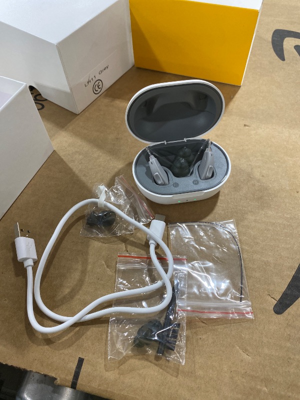 Photo 1 of TrueSound11-Channel Rechargeable Hearing Aids for Seniors?Waterproof OTC Hearing Device with AI Noise Cancellation & Magnetic Charging Case