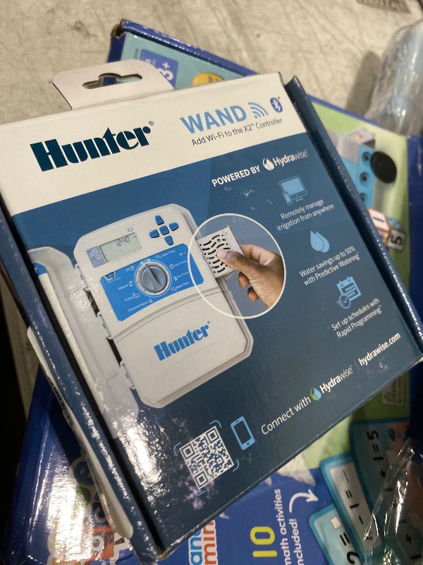 Photo 1 of Hunter WAND Smart WiFi Module for X2 Sprinkler Controller, Hydrawise App, Remote Scheduling, 2.4GHz WiFi Only, Supports Bluetooth, Wi-Fi Direct & WPS Setup