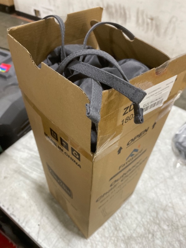 Photo 1 of Favoyard Outdoor Chair Cushion 21 x 20 x 2 Inch Waterproof & Color Fade Resistant High Back Patio Furniture Cushion Replacement with Removable Cover, Ties and Hidden Zipper for Outdoor Dining Chairs