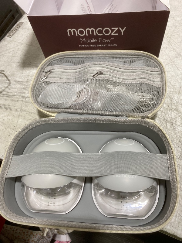 Photo 1 of Momcozy M9 Wearable Pump: App-Controlled, Ultra-Quiet & Discreet Hands-Free Pumping