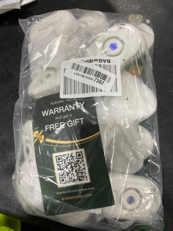 Photo 1 of WiFi Water Leak Detector for Home with App Notification, 1 Gateway+10 Sensor, 120dB Flood/Drip Alarm for Basement/Kitchen/Bathroom/Toilet/Laundry Room, Under Sink/Drain/Pipe Leakage, W13+WD61x10-White