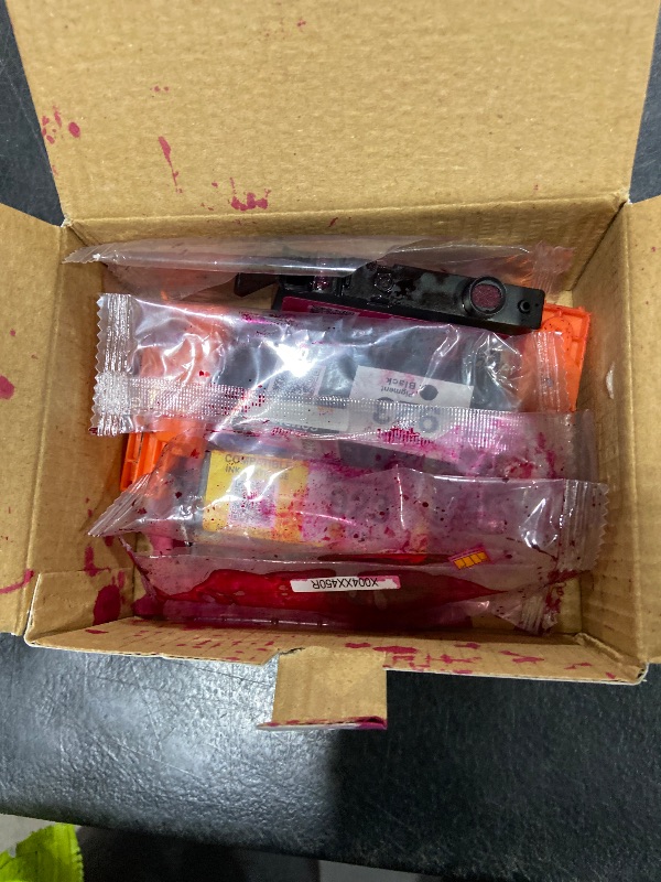 Photo 1 of 923 Ink Cartridges Combo Pack for HP Printers Replacement for HP 923 HP923 Ink Cartridge Work for OfficeJet Pro 8130e 8125e 8120e 8135e 8138e 8139e 8122e 8120 8122 8123 Printer Without Chip (4 Pack)