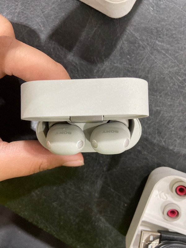 Photo 1 of Sony WF-1000XM6 The Best Truly Wireless Noise Cancelling Earbuds (2026 Model), Bluetooth in-Ear Headphones, with Studio-Quality Sound, Up to 24 Hours of Battery Life, Platinum Silver
