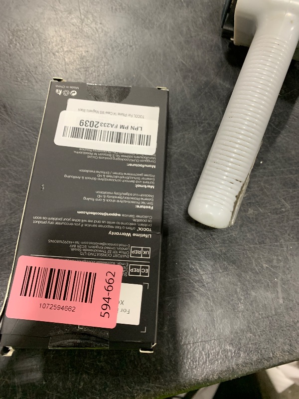 Photo 1 of TOCOL Magnetic for iPhone 14 Case, Compatible with Magsafe, Upgraded Full Camera Protection, Drop Protection, Translucent Matte Back Bumper Phone Cover 6.1-Inch (Black)