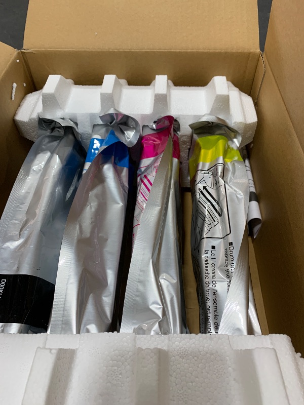 Photo 1 of Brother Genuine Standard-Yield Toner Cartridge Four Pack TN223 4PK - Includes one Cartridge Each of Black, Cyan, Magenta & Yellow Toner, Standard Yield, Model: TN2234PK