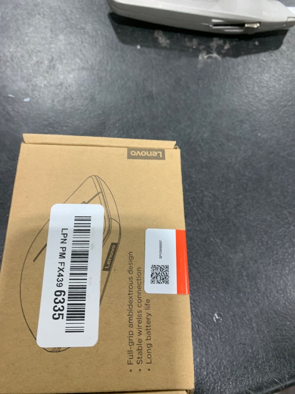 Photo 1 of Lenovo 530 Wireless Mouse – Full Size Computer Mouse for PC, Laptop, Windows Computer - 2.4 GHz Nano USB Receiver - Ambidextrous Design - 12 Months Battery Life – Cordless