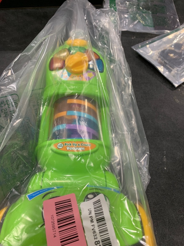 Photo 1 of LeapFrog Pick Up and Count Vacuum, Green
