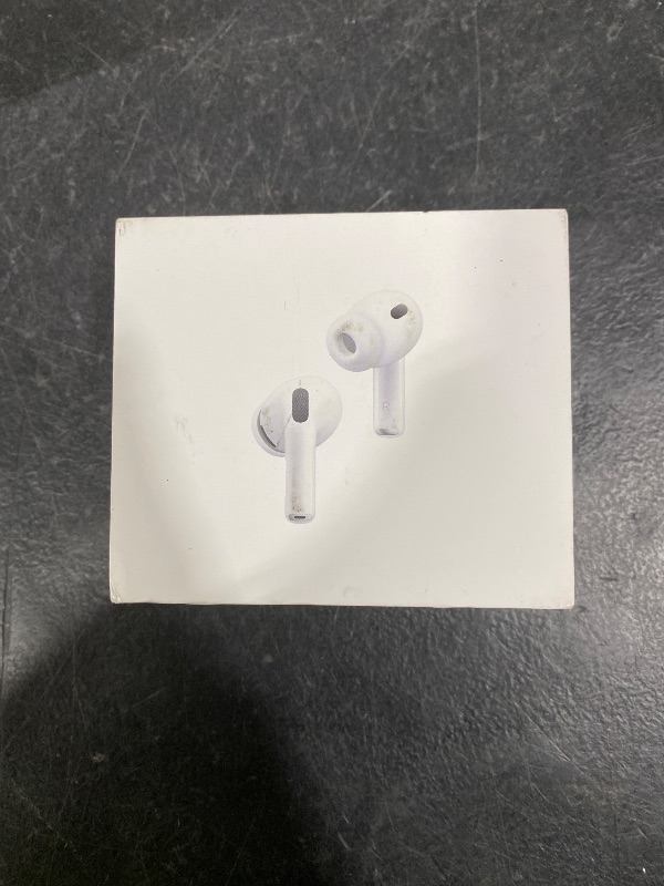 Photo 1 of Apple AirPods Pro 3 Wireless Earbuds, Active Noise Cancellation, Live Translation, Heart Rate Sensing, Hearing Aid Feature, Bluetooth Headphones, Spatial Audio, High-Fidelity Sound, USB-C Charging