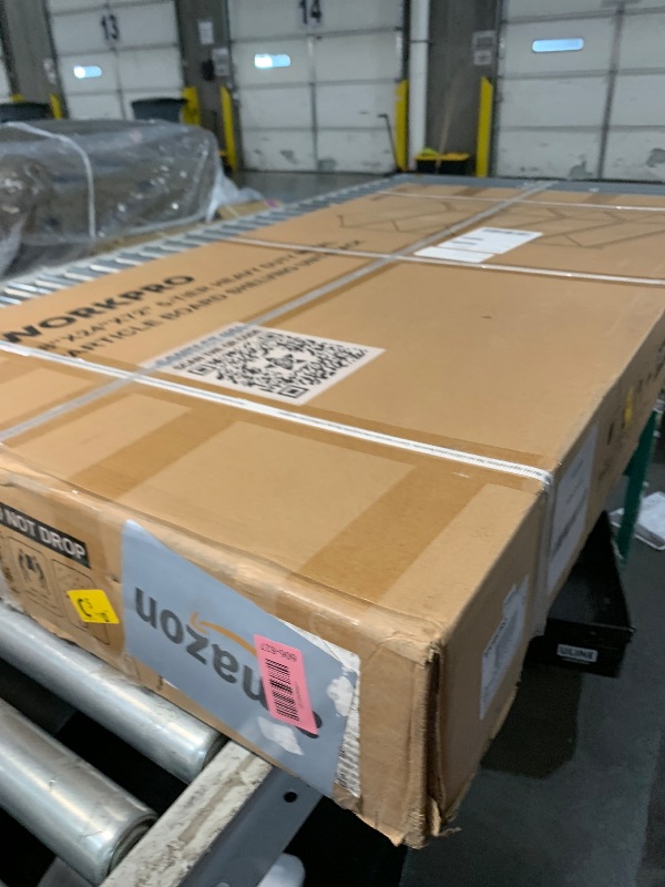 Photo 1 of ***FACTORY SEALED - OPENED FOR INSPECTION***
WORKPRO House 5-Tier Shelving Unit, Adjustable Heavy Duty Storage Shelves, Wood Grain Pattern, Waterproof Board, 3000lbs Boltless Shelving for Kitchen, Living Room, Garage, 48"W x 24"D x 72"H, Black
