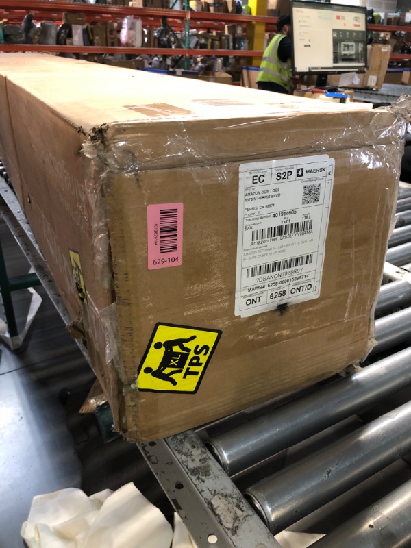 View 2 of ***TRUCK/TRAILER PICKUP ONLY*** Modway Keynote Modern King Size Bed Frame with Curve Shaped Headboard in Heathered Weave Ivory, Woven Heathered Fabric Upholstery, King Size Platform Bed, Soft Cloud Bed Frame, No Box Spring Needed