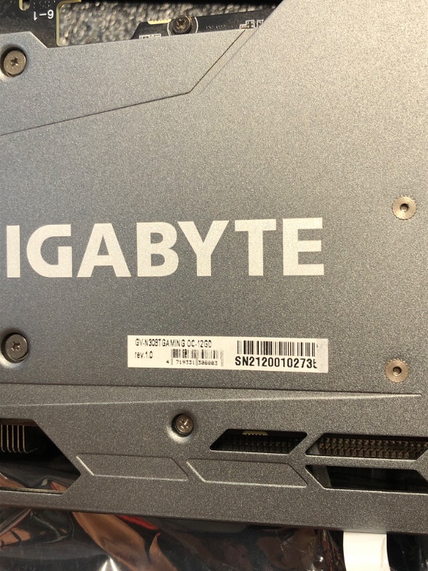 Photo 1 of ***MISSING PARTS***
GIGABYTE GeForce RTX 5080 Gaming OC 16G Graphics Card, WINDFORCE Cooling System, 16GB 256-bit GDDR7, GV-N5080GAMING OC-16GD Video Card