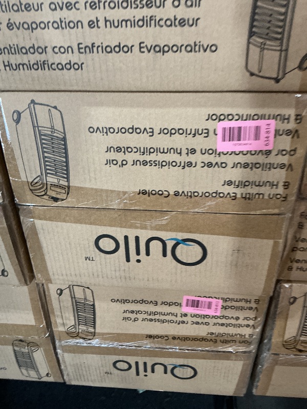 Photo 1 of *** FACTORY SEALED ***Quilo 3in1 Quiet Energy Efficient Portable Tower Fan with Evaporative Cooler & Humidifier, QE1SKS