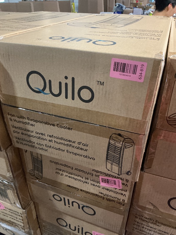Photo 1 of *** FACTORY SEALED ***Quilo 3in1 Quiet Energy Efficient Portable Tower Fan with Evaporative Cooler & Humidifier, QE1SKS