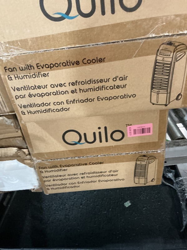 Photo 1 of *** FACTORY SEALED ***Quilo 3in1 Quiet Energy Efficient Portable Tower Fan with Evaporative Cooler & Humidifier, QE1SKS