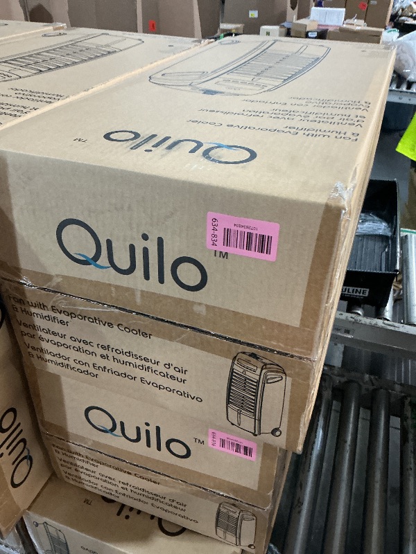 Photo 1 of *** FACTORY SEALED ***Quilo 3in1 Quiet Energy Efficient Portable Tower Fan with Evaporative Cooler & Humidifier, QE1SKS