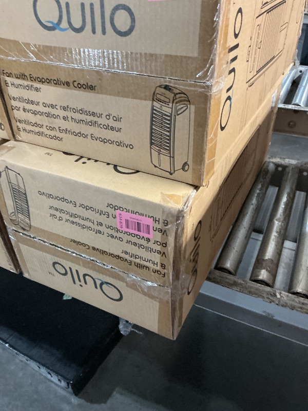 Photo 1 of *** FACTORY SEALED ***Quilo 3in1 Quiet Energy Efficient Portable Tower Fan with Evaporative Cooler & Humidifier, QE1SKS