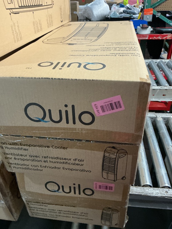 Photo 1 of *** FACTORY SEALED ***Quilo 3in1 Quiet Energy Efficient Portable Tower Fan with Evaporative Cooler & Humidifier, QE1SKS