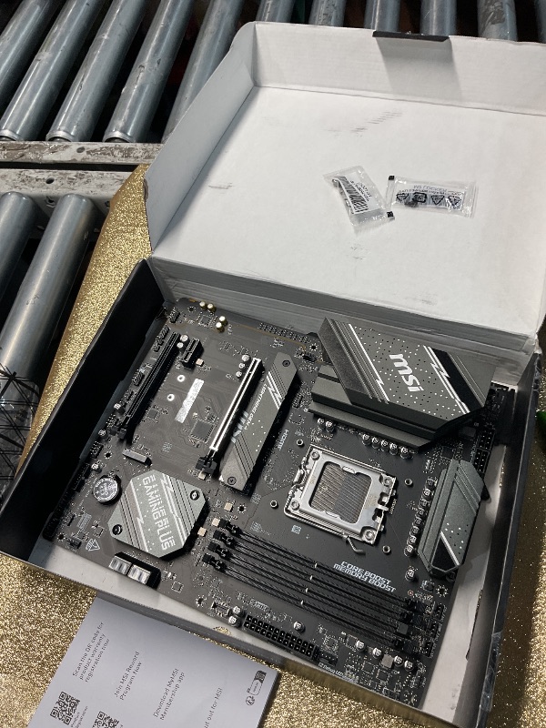 Photo 1 of **PINS BENT/BROKEN*******************
MSI B650 Gaming Plus WiFi Motherboard AMD B650 Socket AM5 ATX