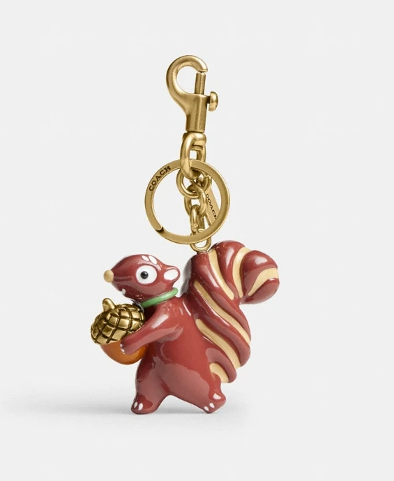 Photo 1 of ***ACCORN MISSING*** COACH Squirrel Bag Charm