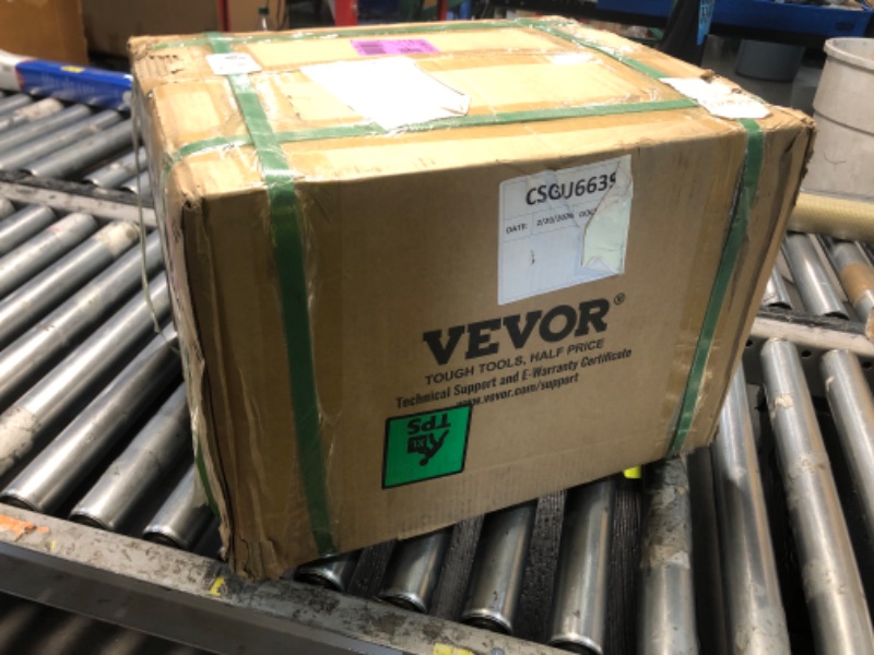 Photo 1 of ***FACTORY SEALED - OPENED FOR INSPECTION***   VEVOR Commercial Sugar Cane Juicer, 110LBS/H High Output Sugarcane Juicer Machine with 3 Stainless Steel Rollers, 2.4" Large Inlet, Manual Sugarcane Juice Extractor Squeezer for Home/Commercial Use